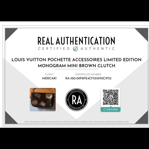 🧡🤎🤎🎁🎄Luis Vuitton limited edition mini pochette - Picture 9 of 9